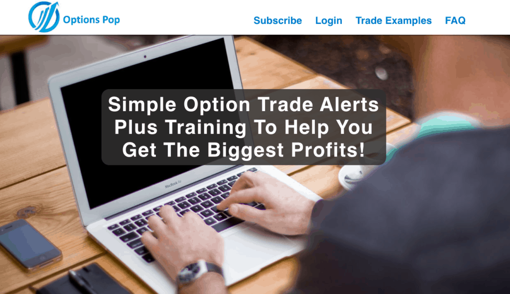 OptionPop Home Page