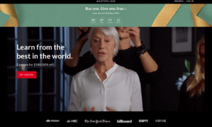 MasterClass Home Page