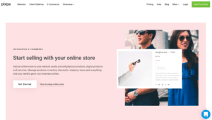 Pixpa Home Page