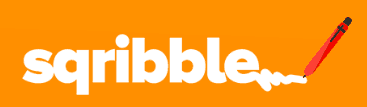 Sqribble logo, web content, entrepreneurship, online business, scale, business growth
