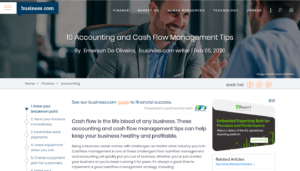Accounting Tips and Cash Flow