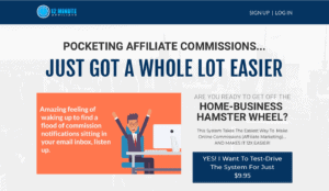12 Minute Affiliate Home Page